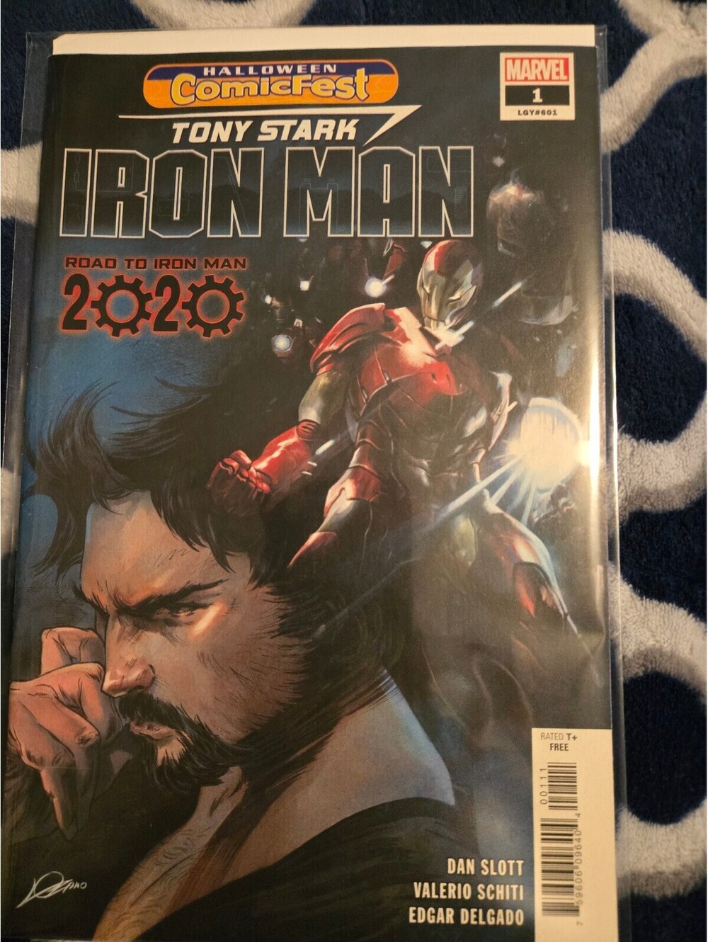 Tony Stark Iron Man Halloween Comicfest Road to Iron Man 2020 #1